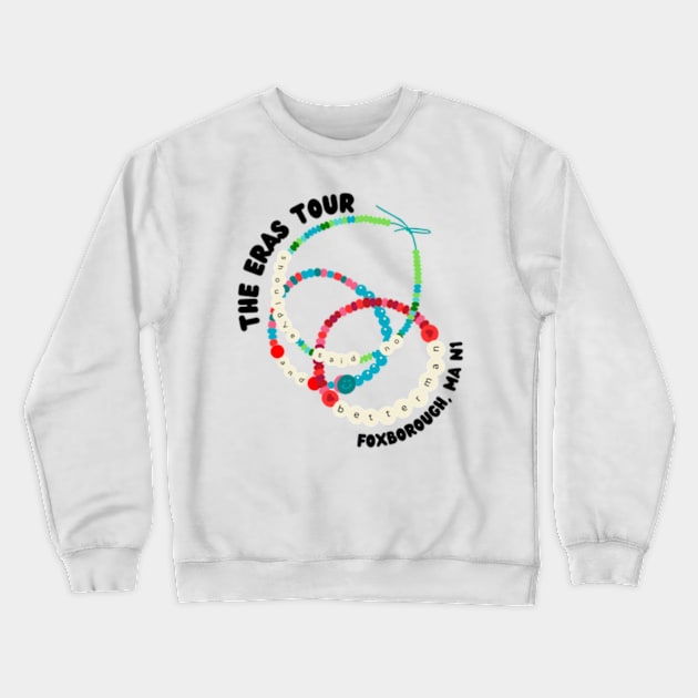 Foxborough Eras Tour N1 Crewneck Sweatshirt by canderson13